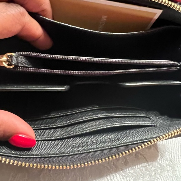 Michael Kors Black Wristlet Wallet - Picture 3 of 5